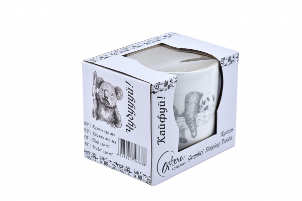 Чашка Graphics Sleeping Panda 450 мл Color A0520-450-1 Astera