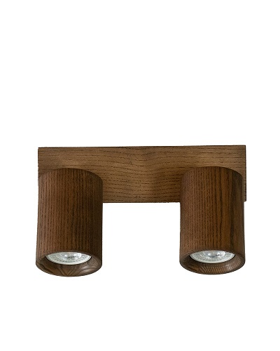 Спот Iterna Arendal Duo 2xGU10 ясен темний LW095 