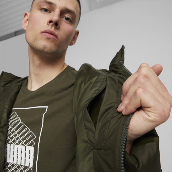 Пуховик Puma POWER HOODED DOWN PUFFER 84933570 р.S хакі