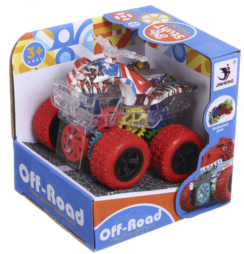 Автомобиль фрикционный JINHENG Off-road квадроцикл FTP1273950