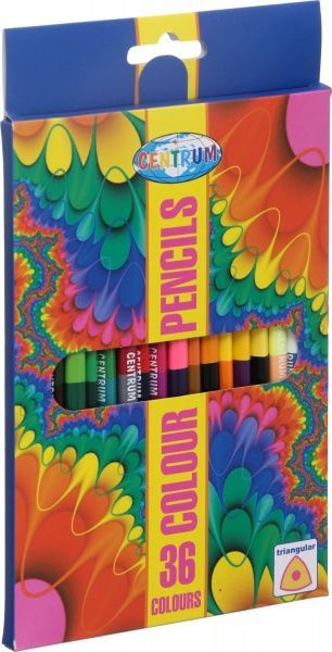 Карандаши цветные 18 шт. 36 цветов 88018 Art Centrum