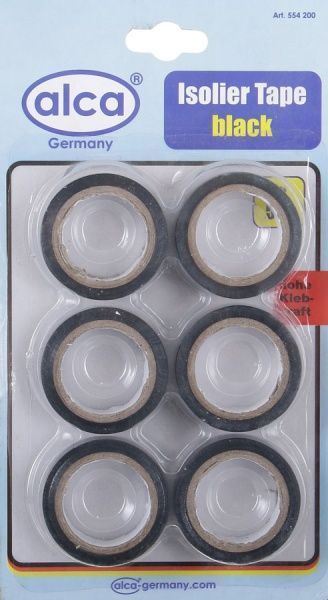 Лента изоляционная Alca Isolier Tape 50 мм 5 м черный