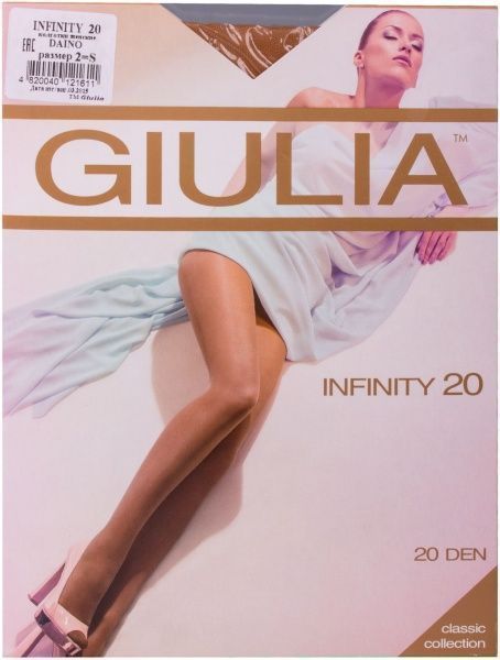 Колготки Giulia INFINITY 20 den daino р. 5 телесный 
