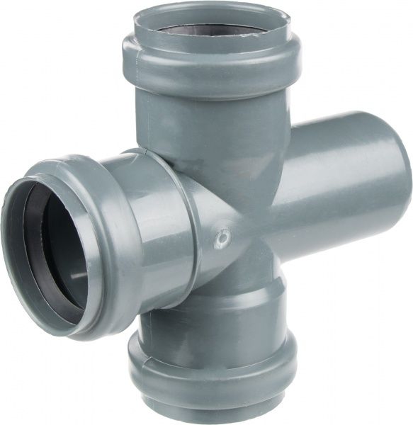 Крестовина канализационная Plastimex ПВХ d50x50х50x90°