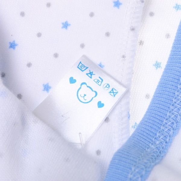 Льоля дитяча Baby Veres Hello Bunny р.62 біло-блакитний 