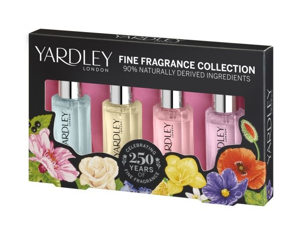 Набір подарунковий для жінок Yardley Сучасна туалетна вода 4x10 мл