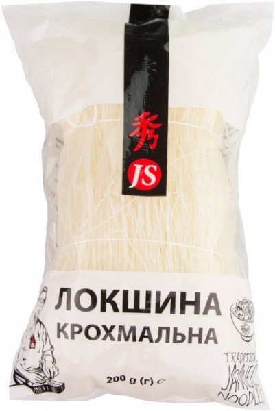Лапша JS крахмальная 200 г