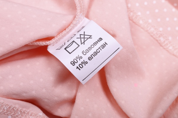 Майка детская для девочек Luna Kids в горошек р.122-128 пудровый VD 0157 /пудровий в білий горо 