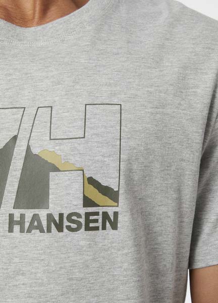 Футболка Helly Hansen 62978-950 р.L серый