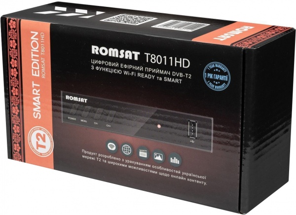 Тюнер Romsat T8011HD