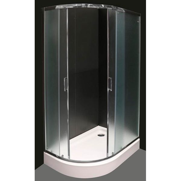 Душова кабіна Polaris Madeira R 120x80 см профіль хром, стекло матове