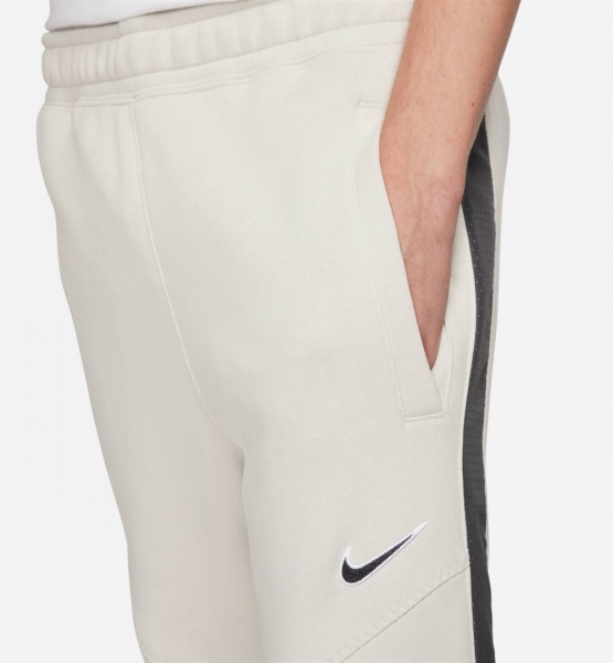Брюки Nike M NSW SP FLC JOGGER BB FN0246-072 р. M бежевый