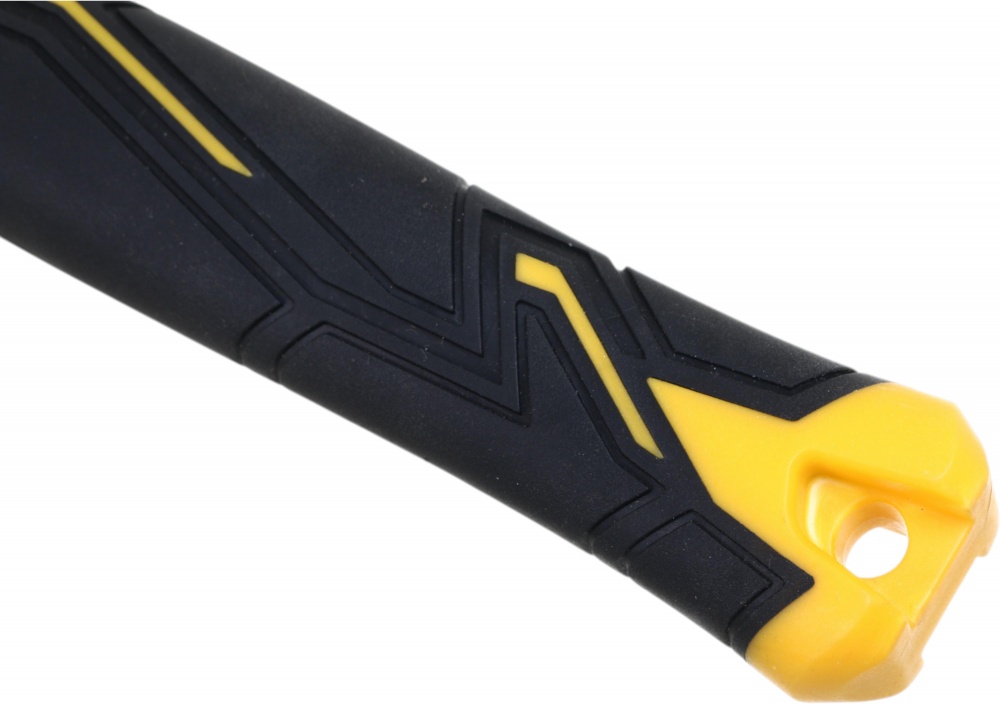 Киянка Compass 900 г чорна гума фібергласова ручка CP-RH0900-BL