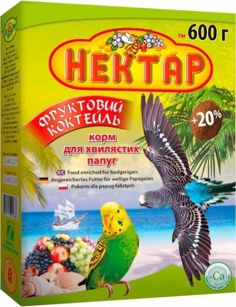 Корм Нектар фруктовый коктейль 600 г