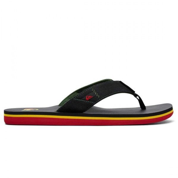 Вьетнамки Quiksilver AQYL100570-XGKG р. 7 черный