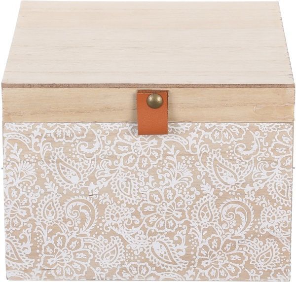Короб для хранения Узор 19,5х19,1х14 см