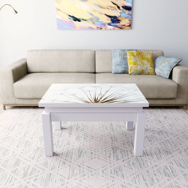 Стіл-трансформер Art in Head Батерфляй білий Print 988 