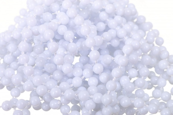 Бусы для елки 6 цветов 5 мм 6 м в ассортименте