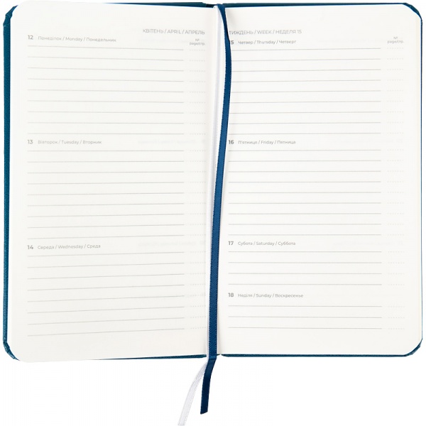 Щотижневик 2021 Pocket Strong А6- малахітовий Axent 46599