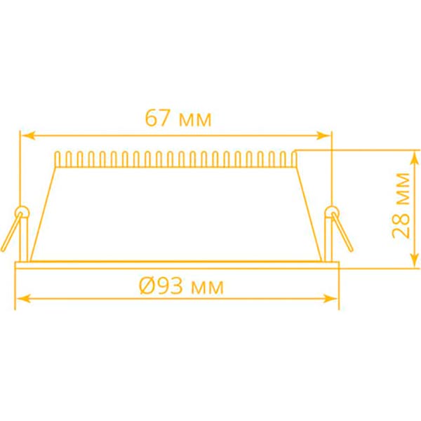 Светильник точечный LightMaster AL418 LED 7 Вт 4000 К черный 