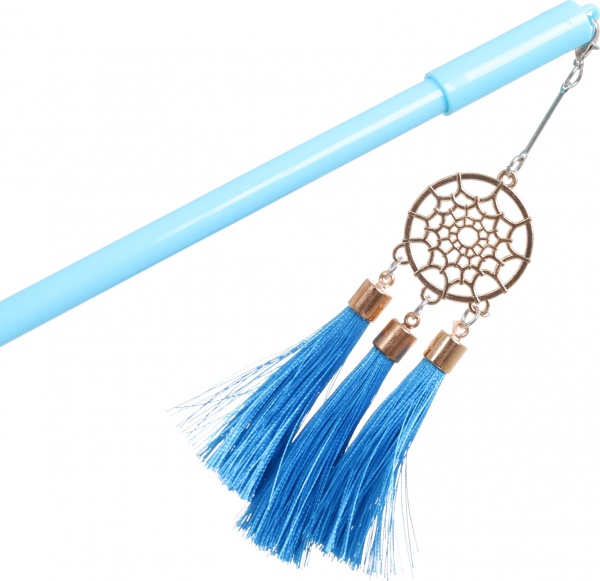 Ручка гелевая Ловец снов голубая 