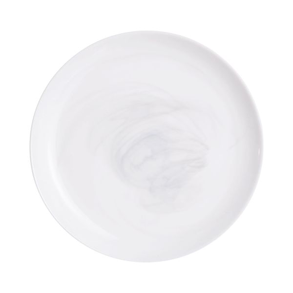 Тарілка обідня DIWALI MARBLE WHITE 25 см Luminarc