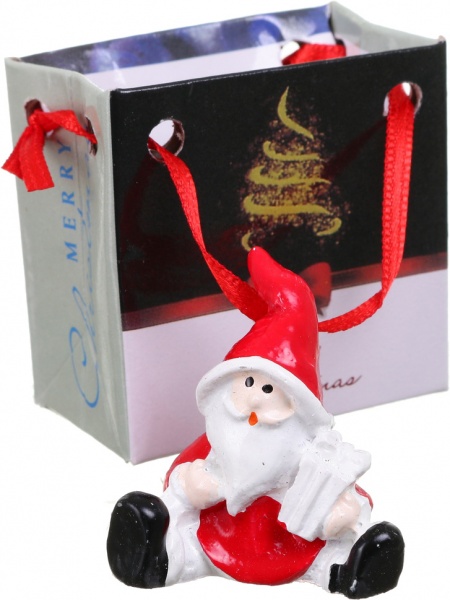 Сувенир новогодний в сумочке 37228 светодиодная (LED) 