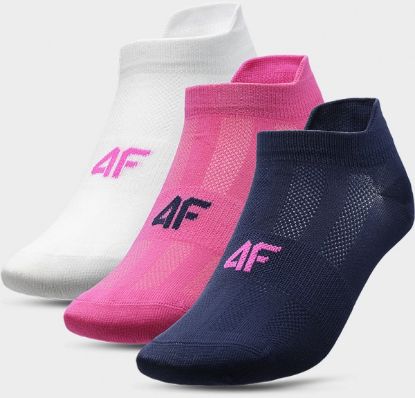 Шкарпетки 4F SOCKS CAS F194 (3PACK) 4FAW23USOCF194-95S р.35-38 різнокольоровий