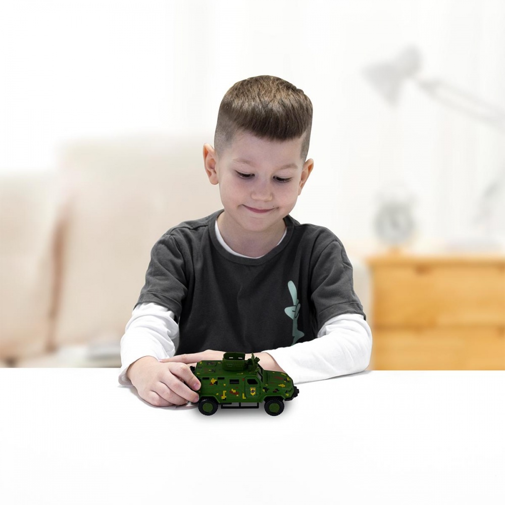 Автомодель TechnoDrive Шеврони Героїв Козак 2М1 АЗОВ KS450-2