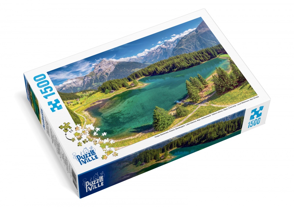 Пазл PUZZLEVILLE Озеро Валензее, Альпы, Швейцария 1500 элементов PZL1500_8