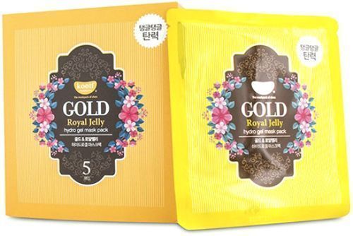 Маска для лица Koelf Гидрогелевая с золотом и маточным молочком 30 г 1 шт.