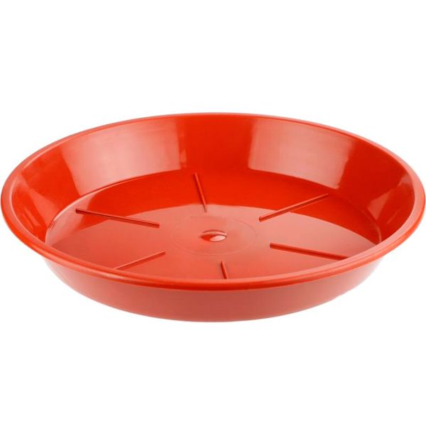 Піддон пластиковий Тарлев теракотовий круглий (P18/1) теракот 