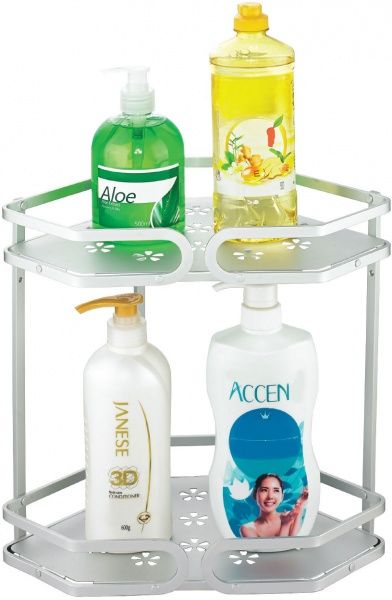 Полка Lemax 2-уровневая угловая EBA-4020 AL 