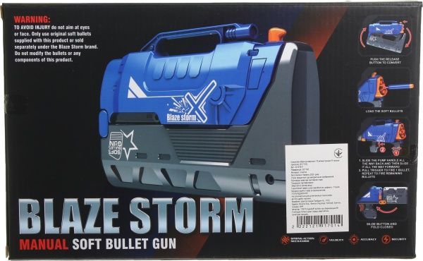 Игрушечное оружие Blaze Storm бластер + 20 пуль ZC7102