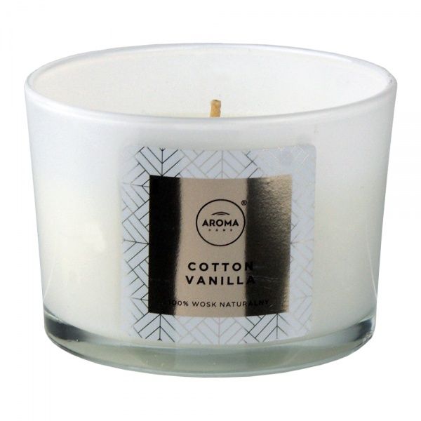 Свеча ароматическая Aroma Home Cotton Vanilla 