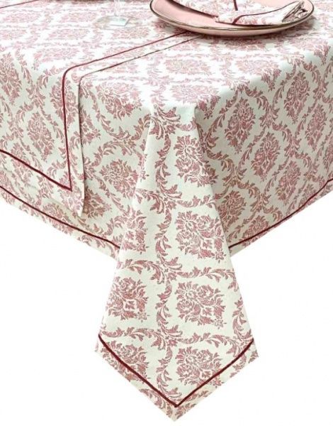 Скатерть Avantime Версаль Бордо 132x300 см Прованс 