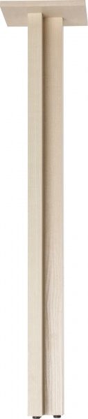 Мебельная ножка L-60 720 мм ДСП береза карельська 
