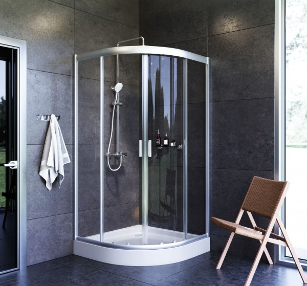 Душове огородження AM.PM Gem 1/4 Round 100x100 см W90UG-401-100MT