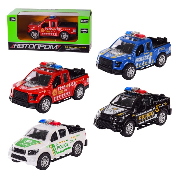 Поліцейська машина Автопром в асортименті 1:36 A4320