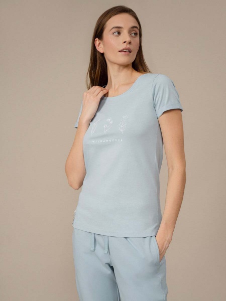 Футболка Outhorn HOL22-TSD613-34S р.XL блакитний