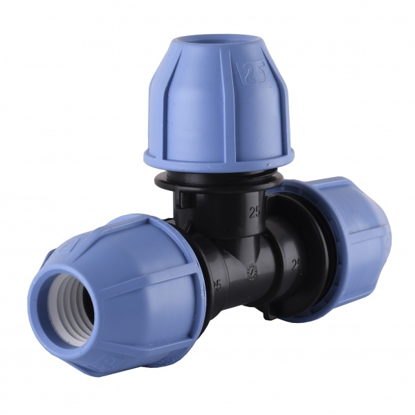 Трійник Vsplast 25x25x25 3001