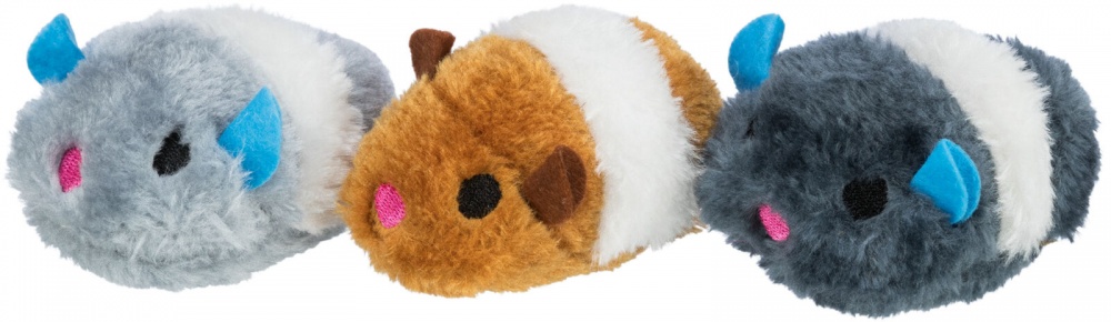 Іграшка для котів Trixie Миша вібруюча хутро