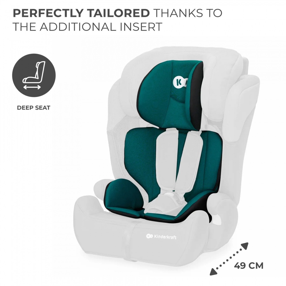 Автокресло Kinderkraft Comfort Up i-Size Green зеленый KCCOUP02GRE0000