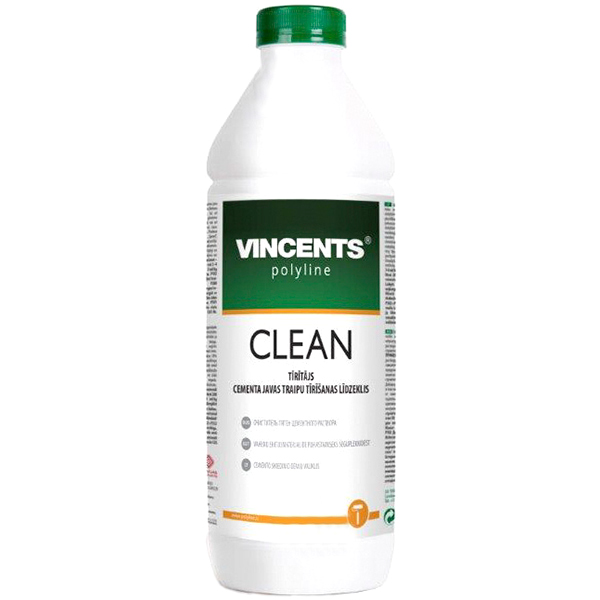 Средство для очистки строительных загрязнений VINCENTS POLYLINE Clean 1 л