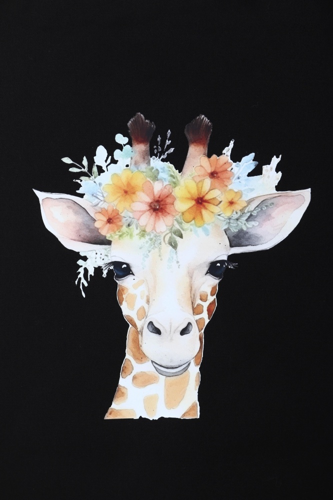 Экосумка Жираф 420х350 (600) черный