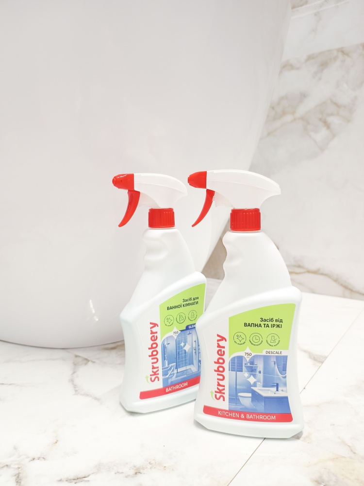 Средство для удаления известкового налета и ржавчины SKRUBBERY Descale 0,75 л