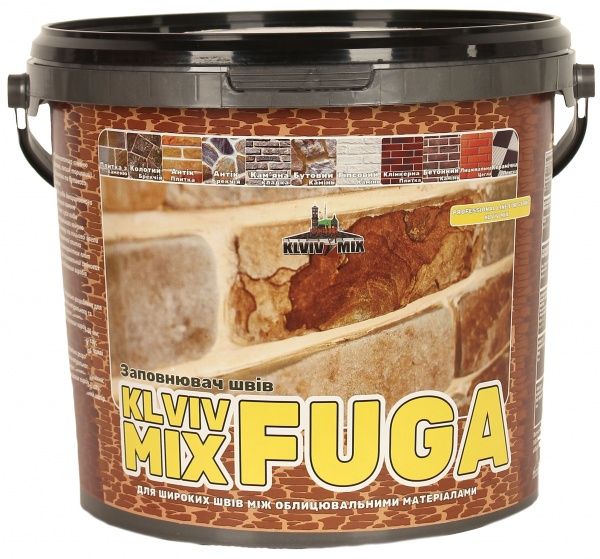 Заполнитель швов KLVIV MIX Fuga Карбон