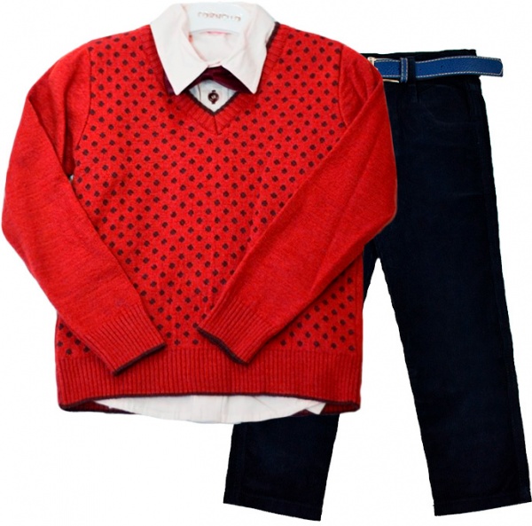 Комплект дитячого одягу Fornello 2113 р.122-128 червоний 2113 