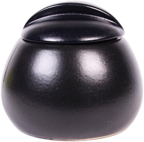 Сахарница 400 мл Блек Мат Manna Ceramics