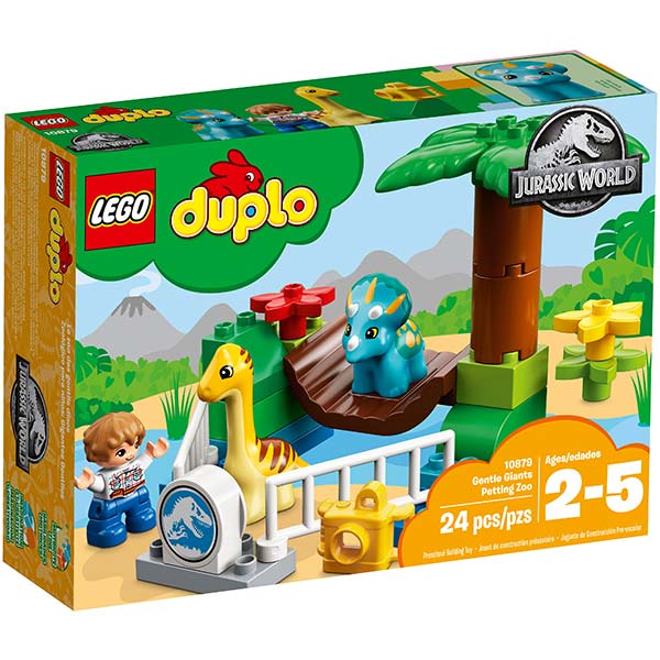 Конструктор Lego Duplo Зоопарк з м'якими гігантами 10879